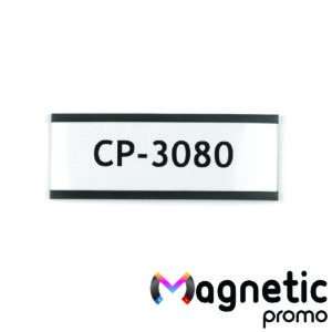 Eticheta magnetica, profil C (80 x 30 mm).