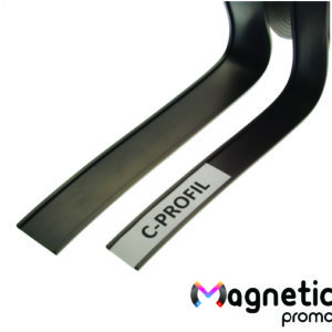 Eticheta magnetica, profil C, latime 25 mm