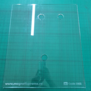 Podisor plexiglas transparent stup 420x490 mm