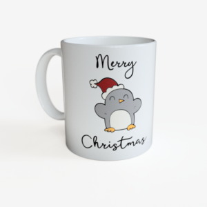 Cana de Craciun "Penguin Merry Christmas"